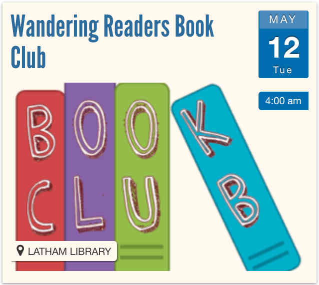Wandering Readers Book Discussion on May 12