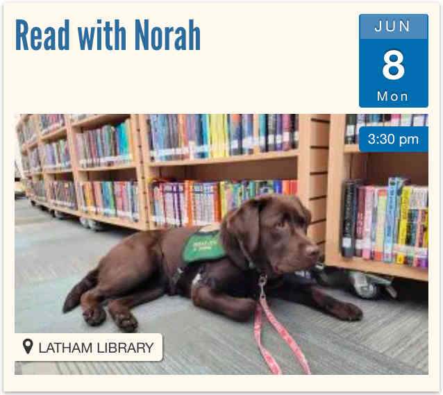 Read with Norah on June 8
