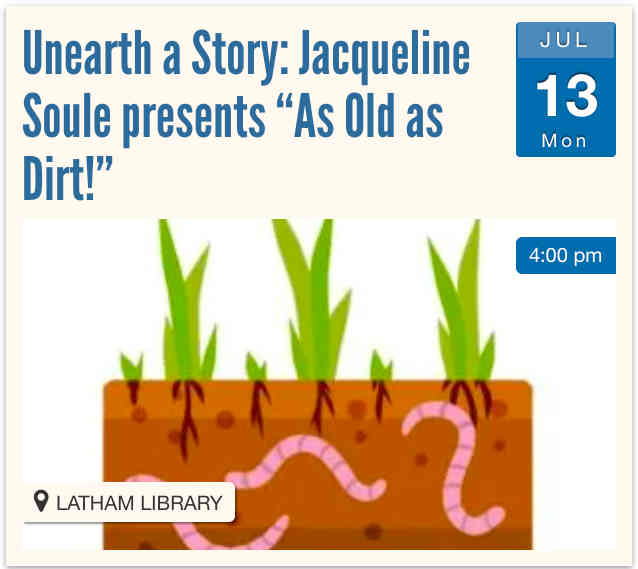 As Old As Dirt on July 13