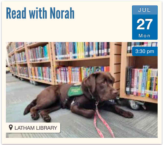 Read with Norah on July 27