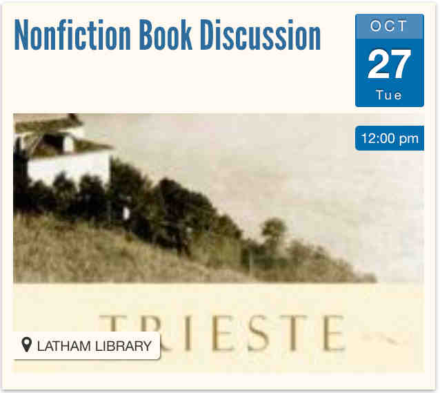 Nonfiction Book Discussion Group on October 27