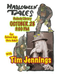 Halloween Tales with Tim Jennings @ Peabody Library